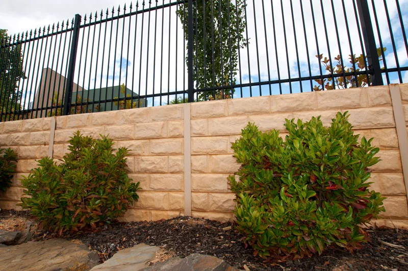 Completed Urban Earthworks retaining wall project 1