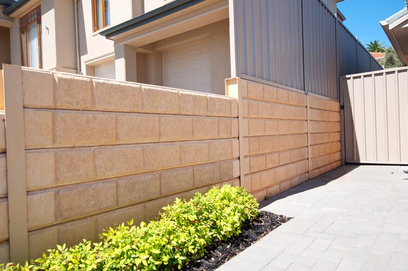 Completed Urban Earthworks retaining wall project 2
