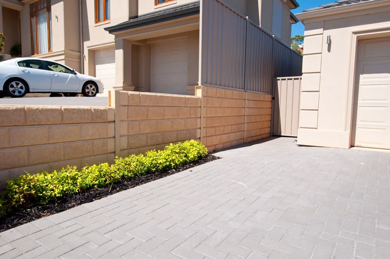 Completed Urban Earthworks retaining wall project 3