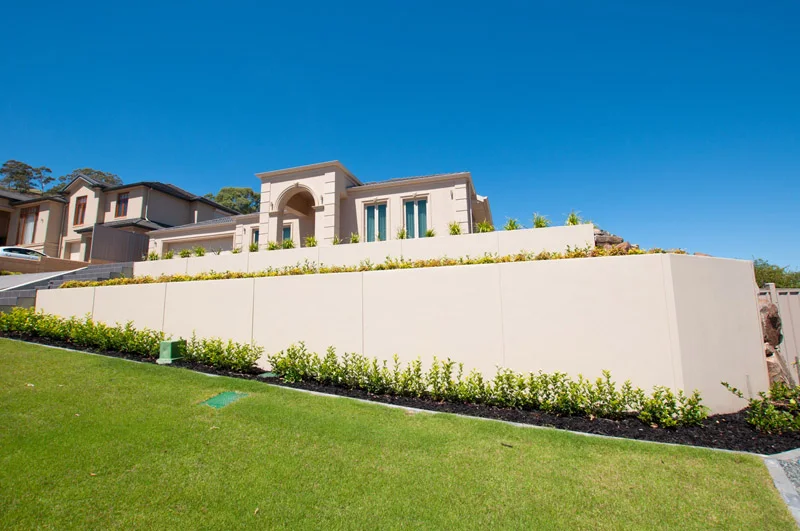 Completed Urban Earthworks retaining wall project 4