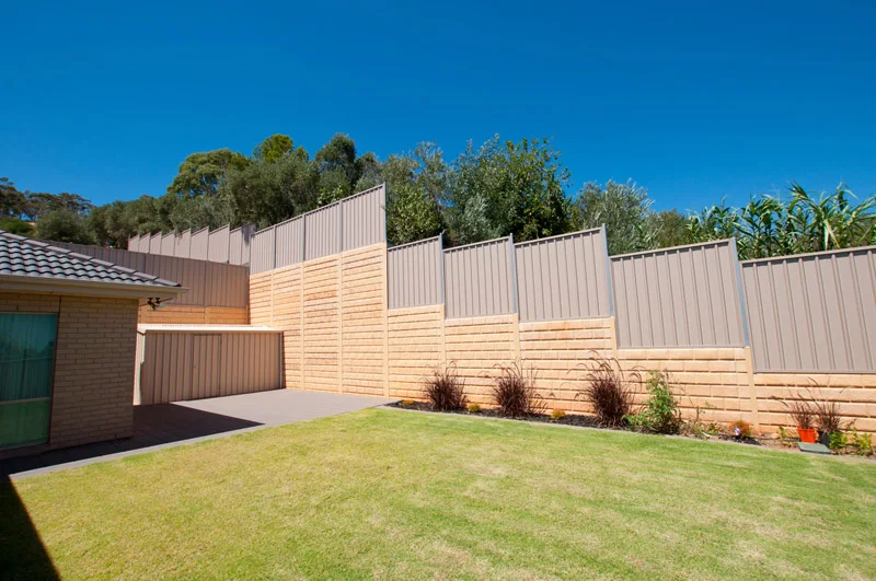 Completed Urban Earthworks retaining wall project 6
