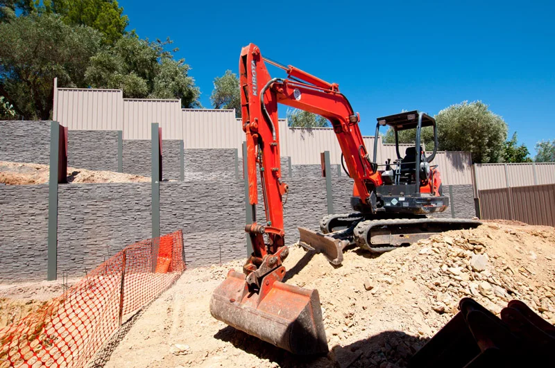 Completed Urban Earthworks retaining wall project 10