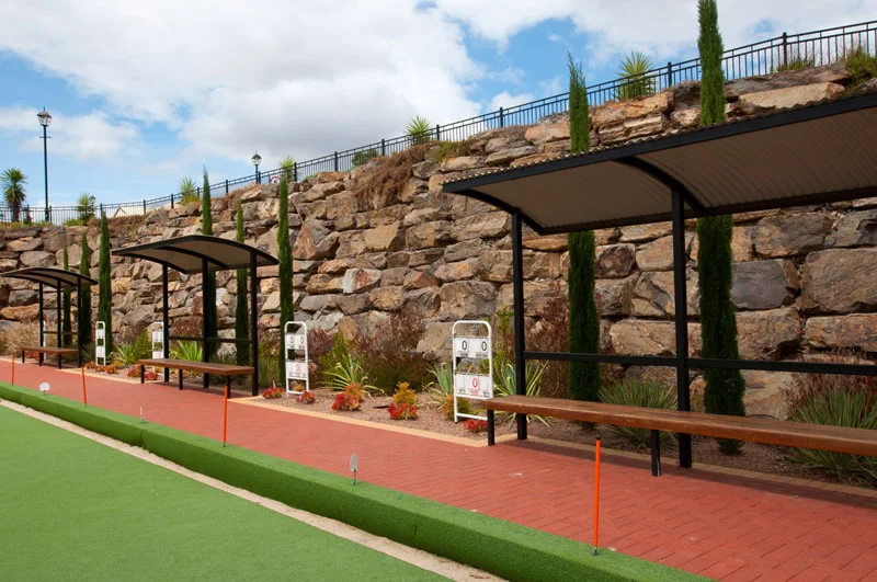 Completed Urban Earthworks retaining wall project 11