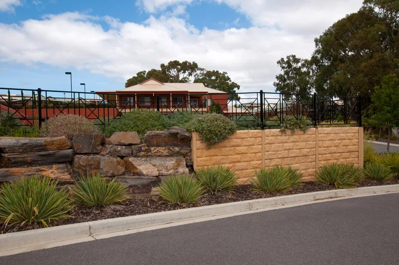 Completed Urban Earthworks retaining wall project 13