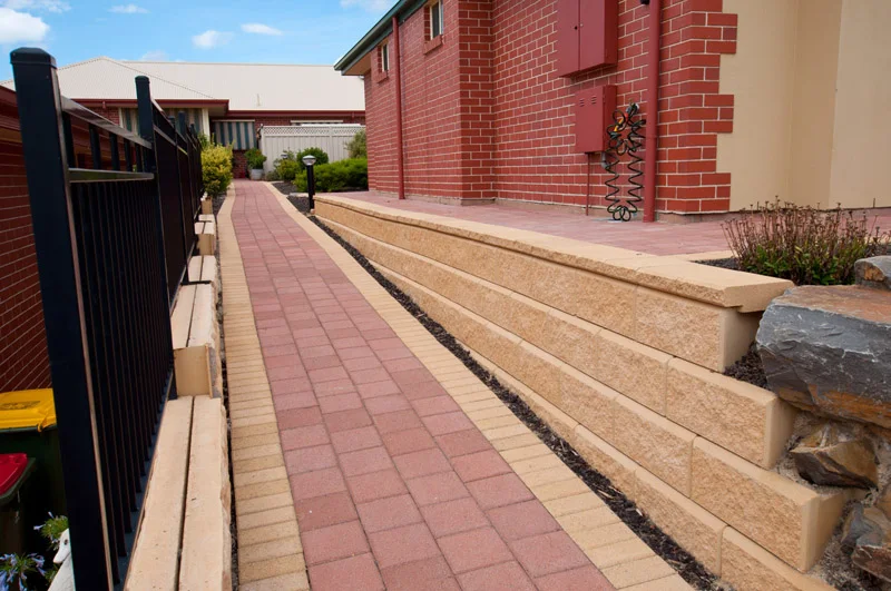 Completed Urban Earthworks retaining wall project 15